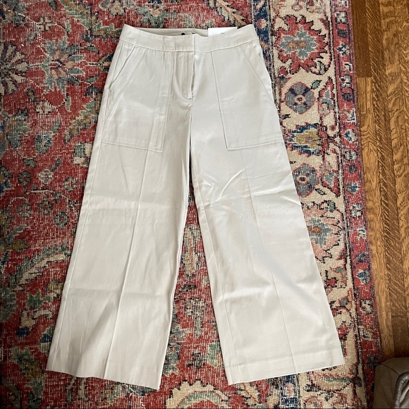 NWT Ann Taylor Factory The Wide Leg Crop Pants - Picture 7 of 7